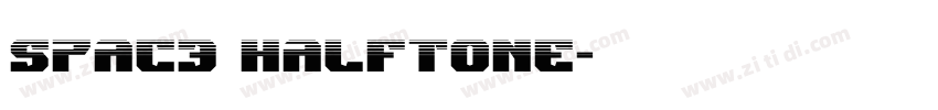 Spac3 halftone字体转换